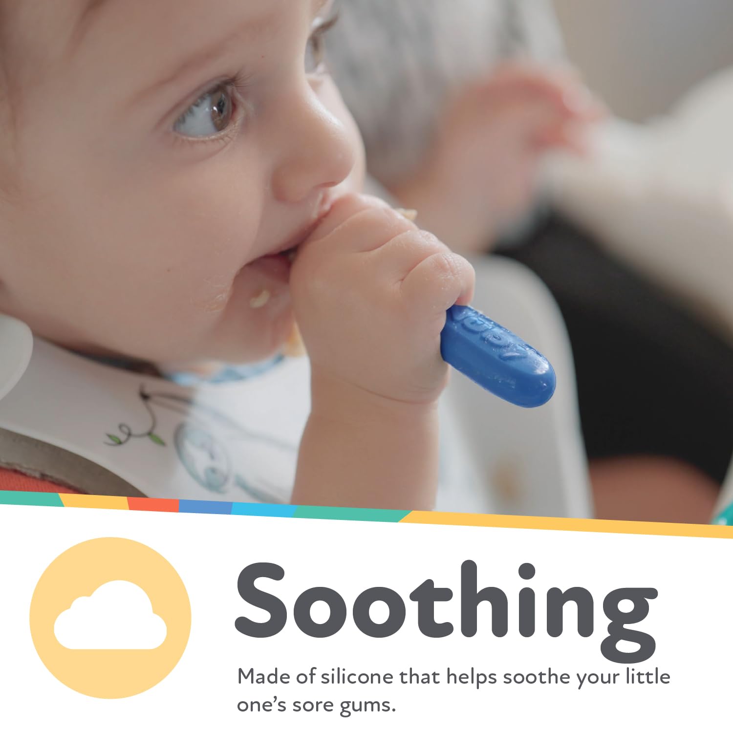 Nuby Baby's First Spoons Set - (3-Pack) Feeding Utensils for Babies - 6+ Months - Image 3