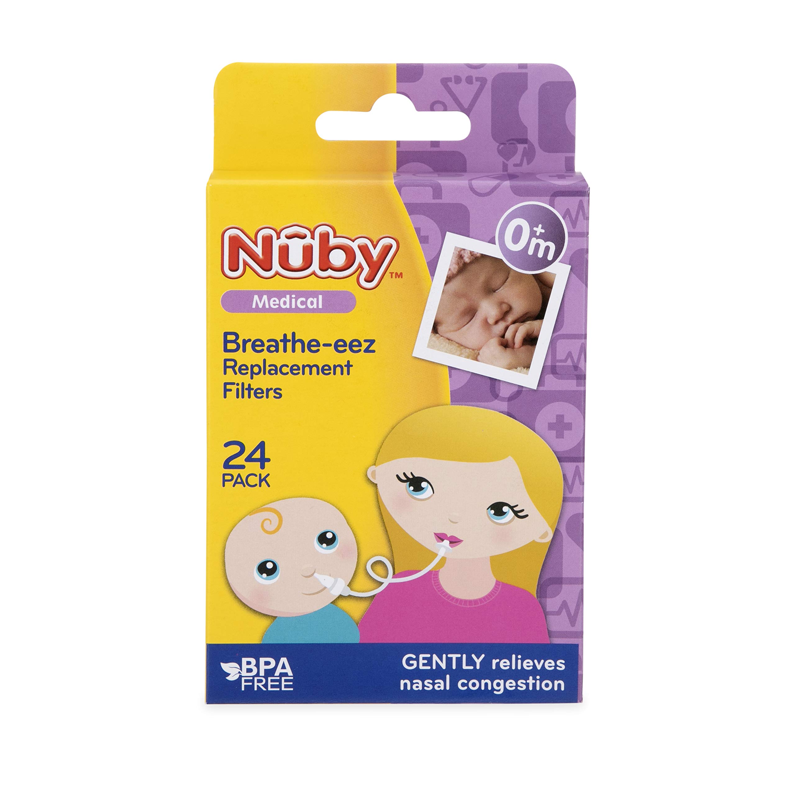 Nuby Breathe-EEZ Replacement Filters, 24 Count - Image 4