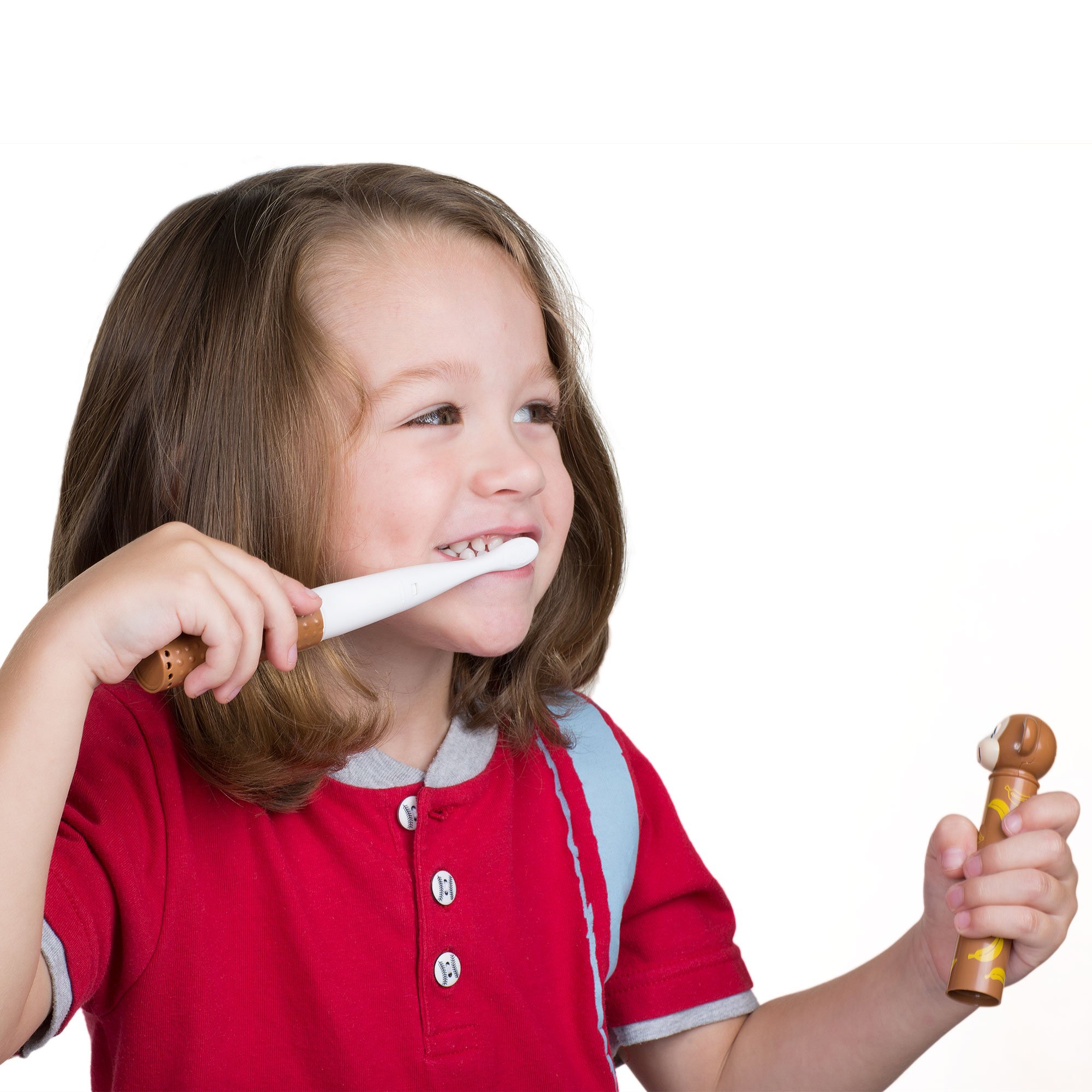 Nuby Electric Toothbrush with Animal Character, Owl - Image 4