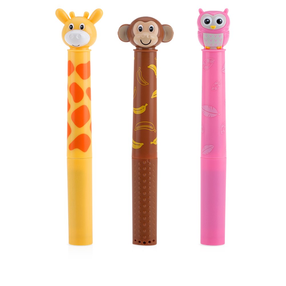 Nuby Electric Toothbrush with Animal Character, Owl - Image 8