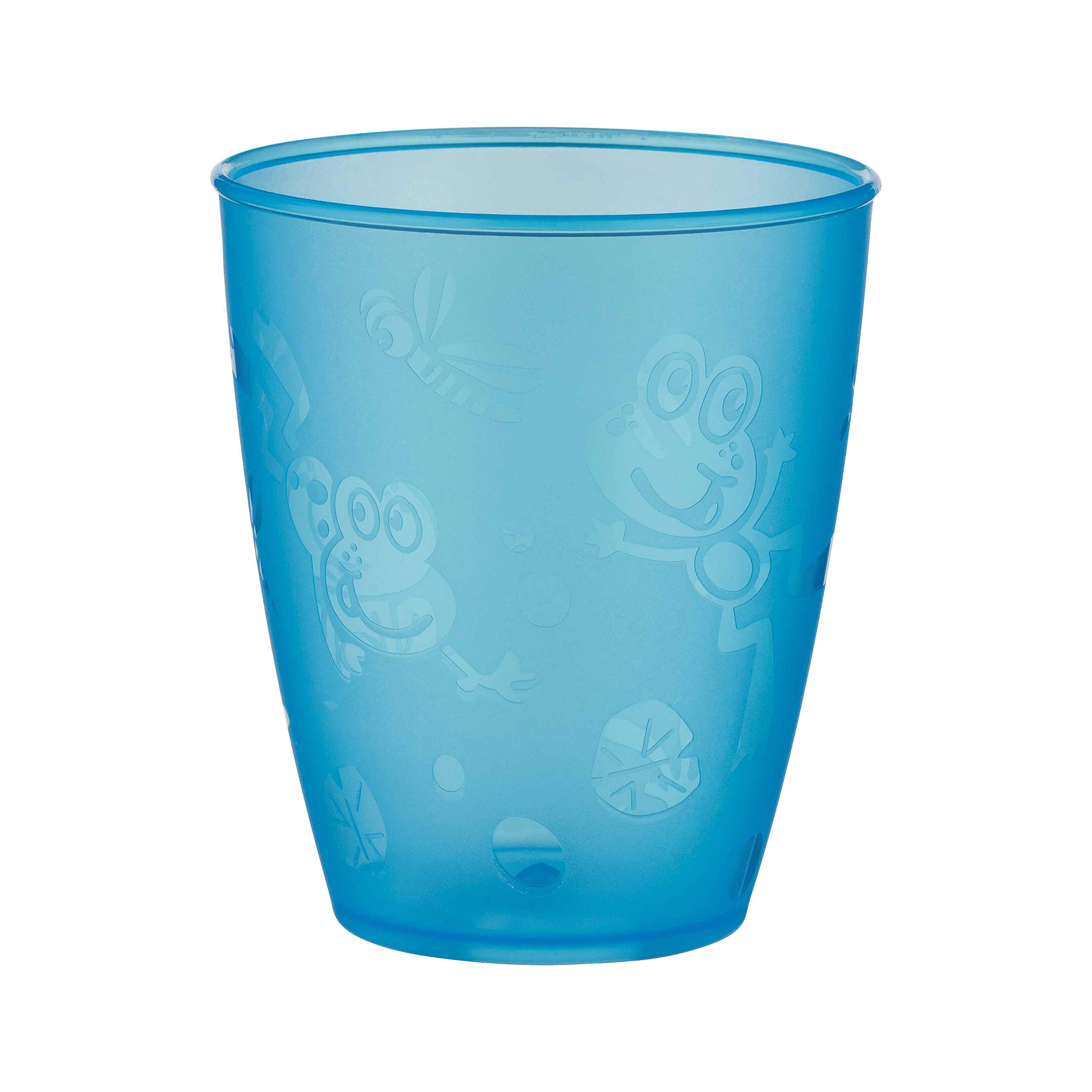 Nuby Plastic Fun Drinking Tumblers, Colors May Vary, 10 Oz, 4 Count - Image 4