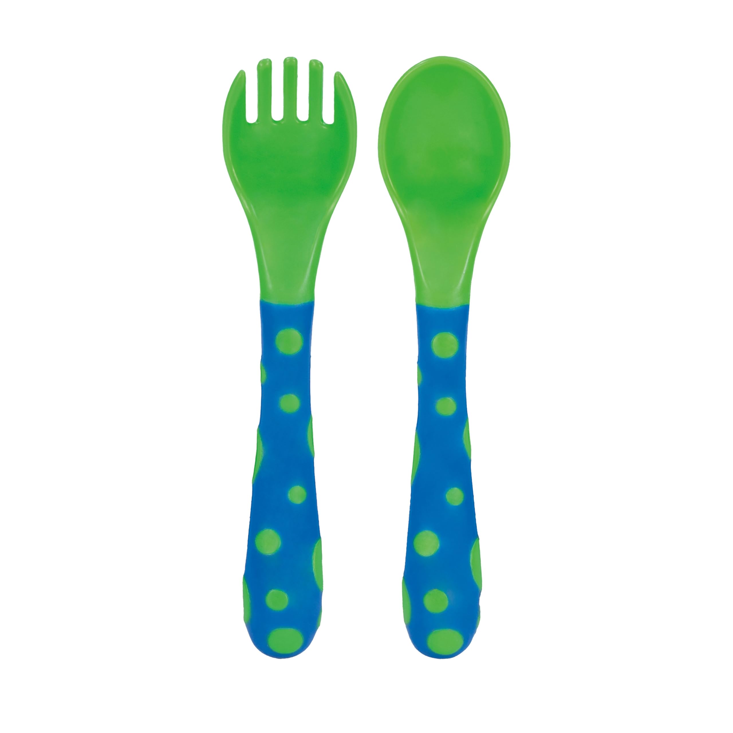 Nuby Spoons and Forks, Colors May Vary, 4 Count - Image 3