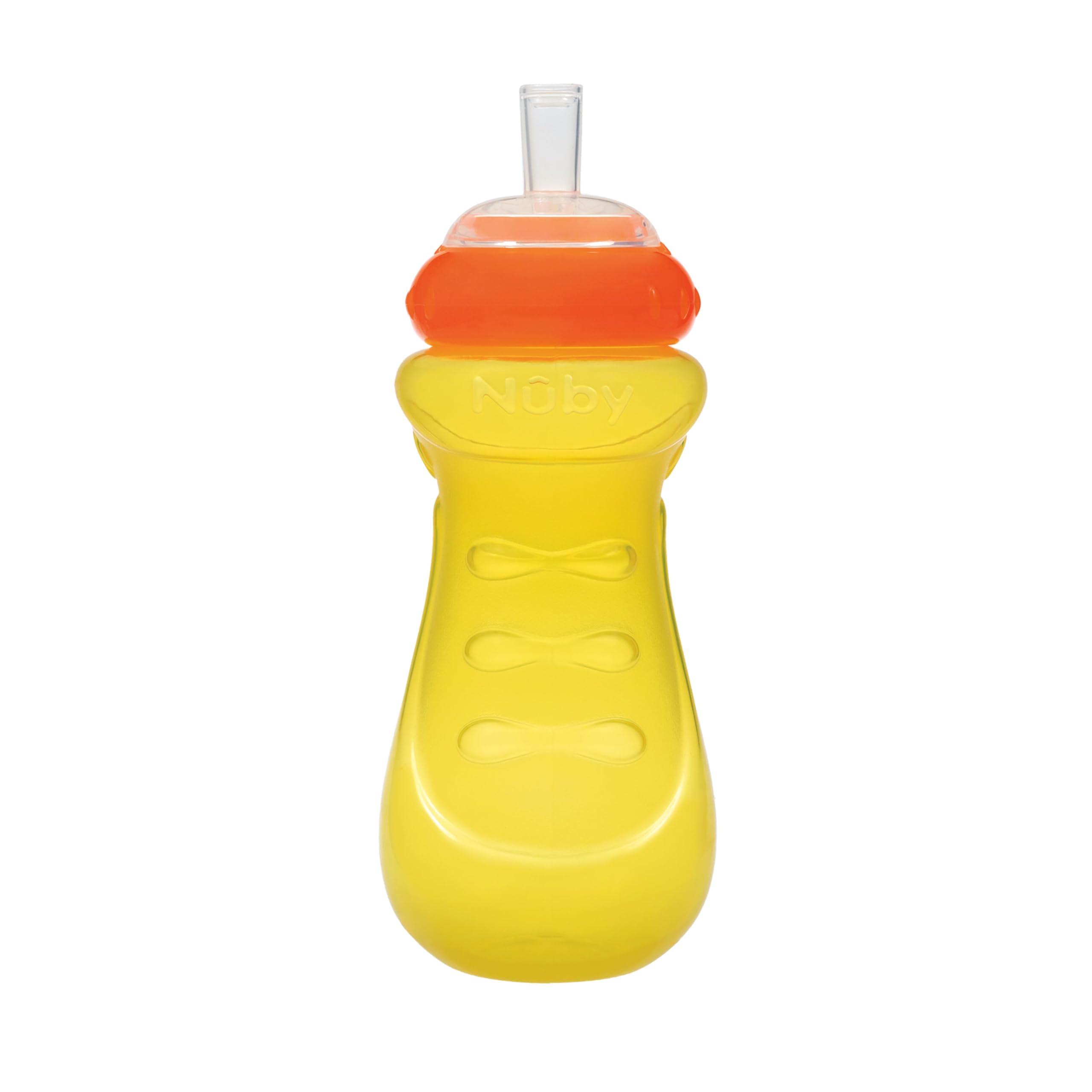 Nuby Sports Sipper Toddler Cup with Soft Silicone Spout & Touch-Flo Valve - (3 Pack) 14 oz - Leak-Resistant with Easy Grip Design - 18+ Months - Boys - Image 4